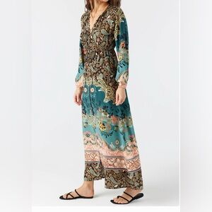 O'Neill Weslynn Maxi long sleeve dress